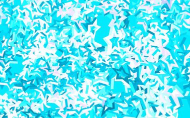 Renkli yıldızlı Light Multicolor vektör arka planı. Yıldızlı parlak renkli illüstrasyon. Fütürist reklamlar ve kitapçıklar için şablon.