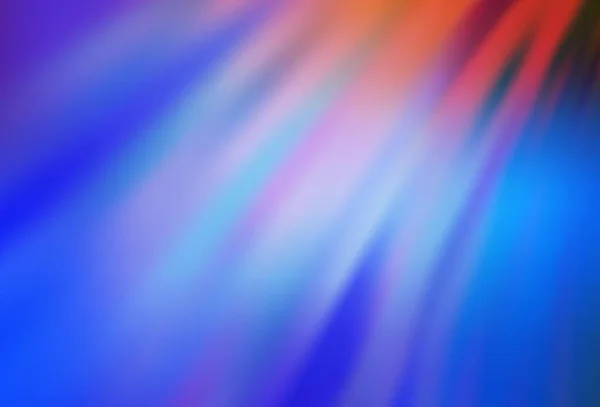Bleu Clair Fond Flou Vecteur Rouge Nouvelle Illustration Colorée Dans — Image vectorielle
