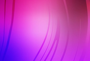Açık Mor, pembe çizgili vektör arkaplan. Alnında çizgiler olan soyut bir çizim. Tasarımınız için desen.