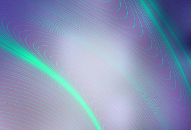 Açık Mor çizgili vektör şablonu. Soyut tarzda gradyan çizgilerle akıllı illüstrasyon. Cep telefonu ekranları için arkaplan.