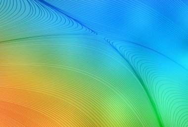 Açık mavi, sarı çizgili vektör arkaplan. Yaratıcı illüstrasyon, yarım tonlu ve eğimli. Web siteniz için soyut tasarım.