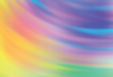 Açık Çokrenkli vektör arkaplanı bulanıklaştırdı. Gradyan tasarımlı, soyut, ışıltılı çizimler. Marka kitabınız için yeni biçim tasarımı.