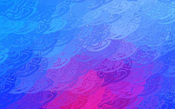 Modèle Vectoriel Rose Clair Bleu Avec Des Formes Poly Chaotiques — Image vectorielle