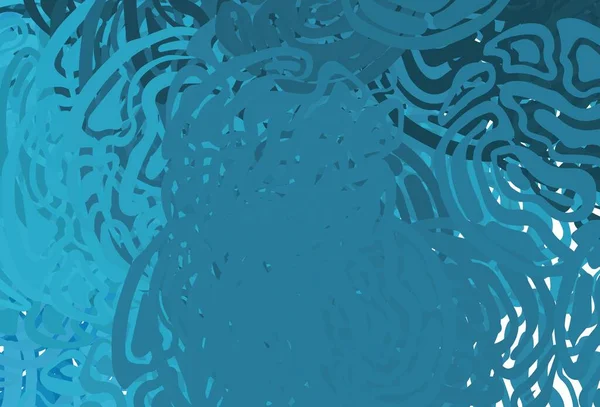 Texture Vectorielle Bleu Clair Avec Des Lignes Douces Illustration Dégradée — Image vectorielle