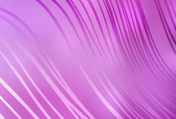 Licht Roze Vector Achtergrond Met Lijnen Schitterende Kleurrijke Illustratie Eenvoudige — Stockvector