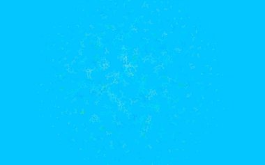 Açık mavi, yapay zeka yapısına sahip yeşil vektör şablonu. Yapay zekanın bağlantı ve noktalarıyla soyut illüstrasyon. Teklif verilerinin tanıtımı için akıllı tasarım.