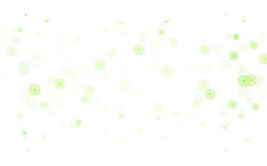 Açık yeşil, benekli sarı vektör arka plan. Bulanık yağmur damlaları olan soyut bir çizim. Fütürist reklamlar ve kitapçıklar için şablon.