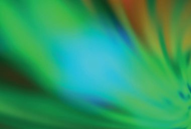 Açık mavi, sarı vektör soyut bulanık arkaplan. Renkli soyut çizimler ve gradyan. Marka kitabınız için yeni biçim tasarımı.