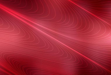 Düz çizgilerle Açık Kırmızı vektör düzeni. Soyut şablondaki çizgilerle renkli parlak illüstrasyon. Güzel arka planlariçin şablon.