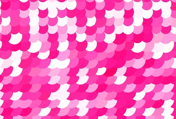 Světle Růžová Vektorová Textura Disky Rozmazané Bubliny Abstraktním Pozadí Barevným — Stockový vektor