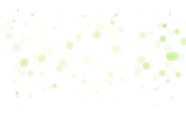 Светло Зеленый Желтый Векторный Фон Пятнами Блестящие Абстрактные Иллюстрации Размытыми — стоковый вектор