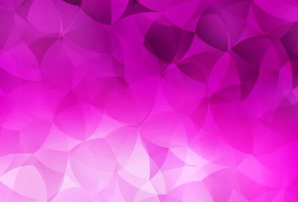 Light Pink Vector Backdrop Memphis Shapes 추상적 형태와 무작위적 형태로 — 스톡 벡터