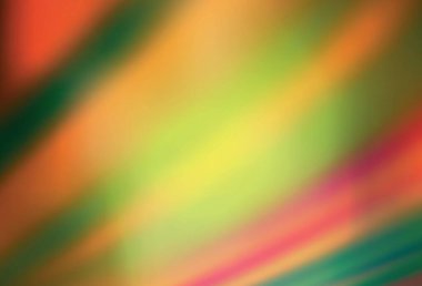 Koyu yeşil, sarı vektör renkli bulanık fon. Renkli soyut çizimler ve gradyan. Çalışmalarınız için akıllı tasarım.