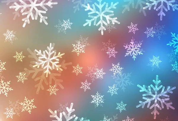 라이트 옐로우 레이아웃 스타일 크리스마스의 상징과 기호로 삽화들이 있습니다 대학교의 — 스톡 벡터