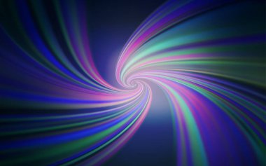 Koyu pembe, eğri çizgileri olan mavi vektör arkaplan. Basit bir şekilde parlak renkli bir illüstrasyon. Web siteniz için soyut tasarım.