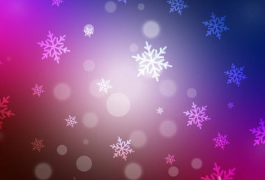 Koyu mavi, kırmızı vektör arkaplanı tatil tarzında. Noel tarzında renkli bir tasarım ve eğilim. Harfler ve tipografi için şablon.