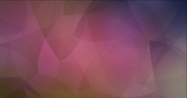 4K koyu pembe, sarı çokgen video örneği.