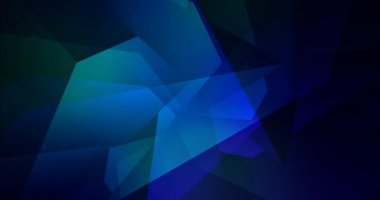 4K lacivert, disklerle yeşil görüntüler.