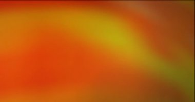 4K döngüsü koyu yeşil, sarı bulanık video örneği.