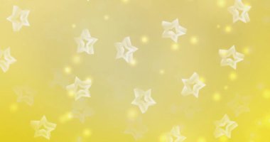 Açık sarı renkli ve yapraklı 4K döngü.