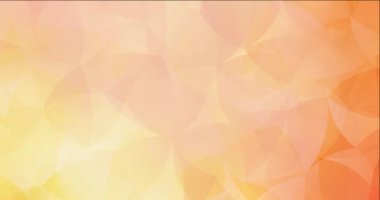 4K açık kırmızı, Memphis şekilli sarı video.