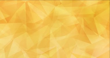 Çokgenli açık sarı video 4K döngüsü.