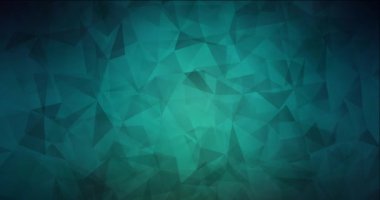 4K döngüsü koyu mavi, yeşil soyut video örneği.