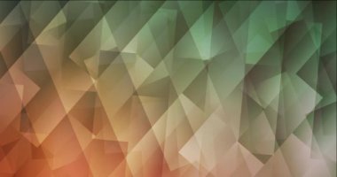 4K döngü açık yeşil, kırmızı video çizgiler, dikdörtgenler.