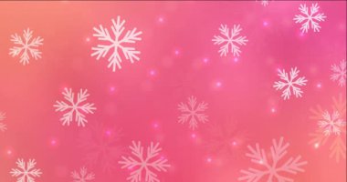 4K açık pembe, sarı akış videosu Xmas tarzında.