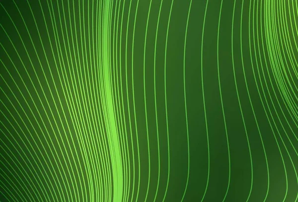 深绿色矢量布局 线条平坦 现代几何抽象图解与线条 贵公司商业广告的精巧设计 — 图库矢量图片