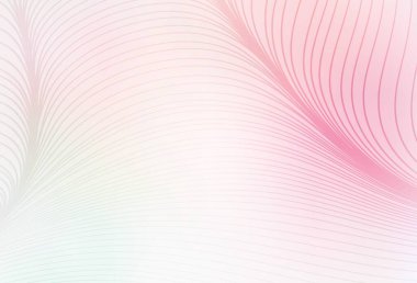 Açık Pembe, eğri çizgileri olan sarı vektör arkaplan. Basit eğri biçiminde parlak renkli bir illüstrasyon. İşiniz için en iyi tasarım.