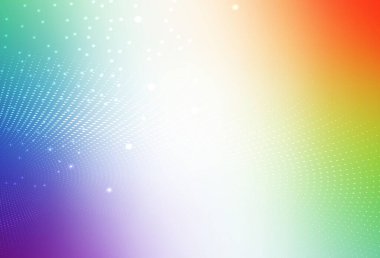 Aydınlık Çokrenkli vektör çizimi ve parlak renkli soyut daireler. Bulanık yağmur damlaları olan soyut bir çizim. Web siteniz için basit tasarım.