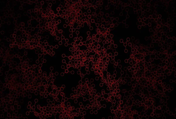 Plantilla Vectorial Rojo Oscuro Con Estructura Inteligencia Artificial Diseño Colorido — Vector de stock