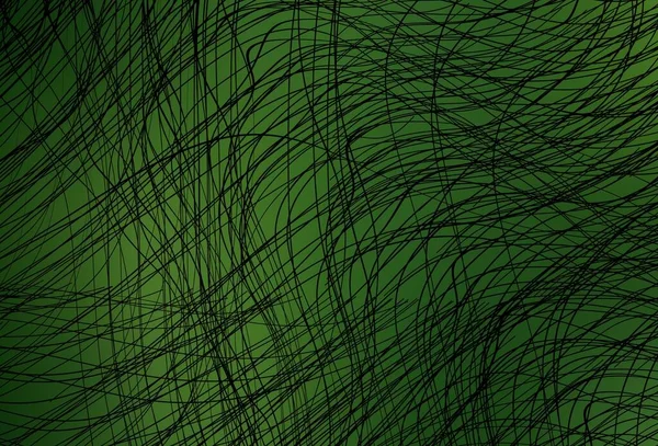 Texture Vectorielle Vert Foncé Avec Des Lignes Douces Une Toute — Image vectorielle