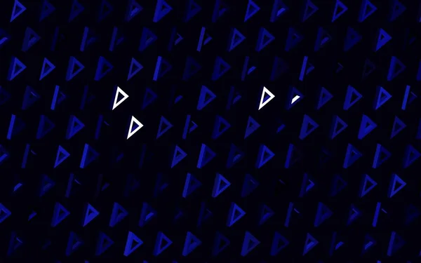 Dark Purple Vector Backdrop Lines Triangles Блестящие Абстрактные Иллюстрации Треугольными — стоковый вектор