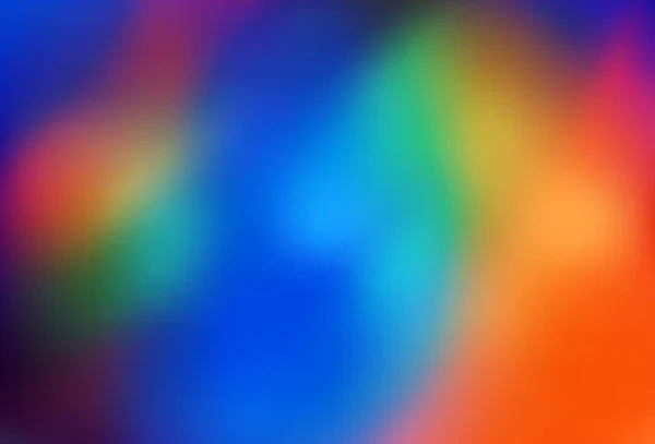 Sötét Multicolor Vektor Elvont Homályos Háttér Színes Absztrakt Illusztráció Gradienssel — Stock Vector