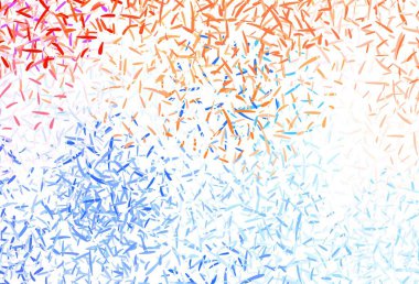 Keskin çizgileri olan ışık çok renkli vektör deseni. Çizgilerle modern geometrik soyut çizim. Meşgul web siteleriniz için şablon.