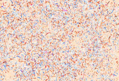 Açık yeşil, keskin çizgileri olan kırmızı vektör deseni. Bulanık arkaplanda gradyanı olan çizgiler. Güzel geçmişiniz için şablon.