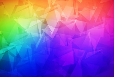 Koyu Çokrenkli vektör soyut çokgen şablonu. Çokgen şekilli bir örnek. İşiniz için yepyeni bir tasarım..