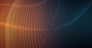 Soyut arkaplanda renkli gradyan ile çizgiler taşınıyor