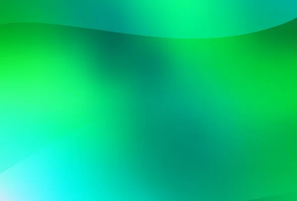 Hellgrüner Vektor Glänzender Abstrakter Hintergrund Eine Völlig Neue Farbige Illustration — Stockvektor