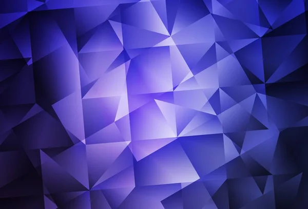 浅紫色矢量抽象多边形图案 具有渐变的Origami风格的创造性几何图解 适合你背景的纹理图案 — 图库矢量图片