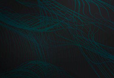 Koyu gri vektör parlak şablonu bulanıklaştırdı. Gradyan tasarımlı, soyut, ışıltılı çizimler. İş tasarımınız için yeni biçim.