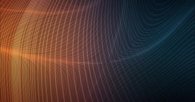 Soyut arkaplanda renkli gradyan ile çizgiler taşınıyor