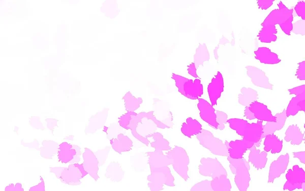 Világos Rózsaszín Vektor Sablon Kaotikus Alakzatban Illusztráció Színes Gradiens Formák — Stock Vector