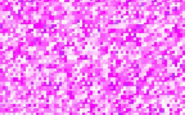 Açık mavi, kare şeklinde kırmızı vektör deseni. Renkli dikdörtgenleri olan bir resim. İş ilanları, broşürler, broşürler için desen