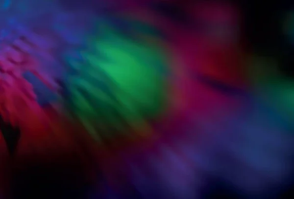 Dark Multicolor Vektor Abstrakt Verschwommenen Hintergrund Leuchtend Bunte Illustration Smartem — Stockvektor