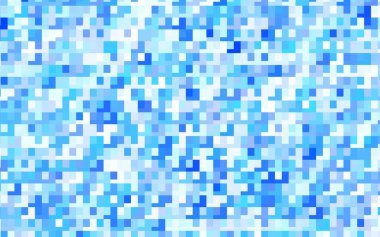 Rhombus ışık mavi vektör şablonu. Dikdörtgenler ile soyut tarzda dekoratif tasarım. İşletme reklam, kitapçıklar, broşürler için desen