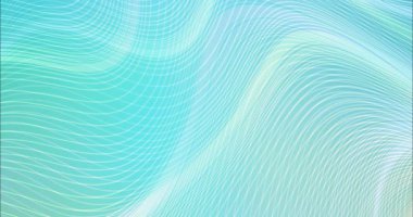 4K açık mavi, renkli çizgileri olan yeşil video örneği.