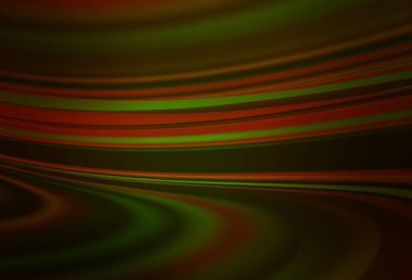 Koyu yeşil, sarı vektör soyut bulanık arkaplan. Soyut ve gradyan renkte renkli çizimler. Bir cep telefonu için arka plan.